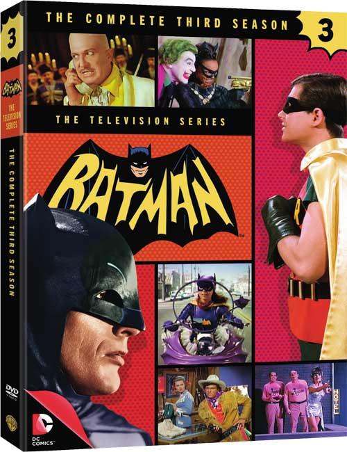 Batman 1966 Season 3 Warner Home Video DVD Critical Blast