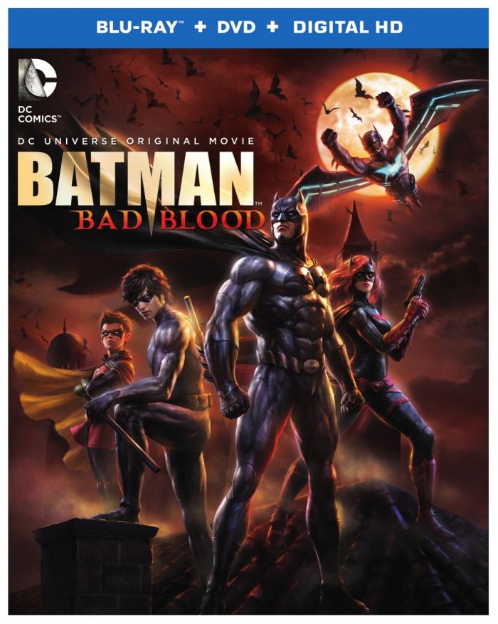 Batman Bad Blood Justice League Blu-ray DC Comics Animated