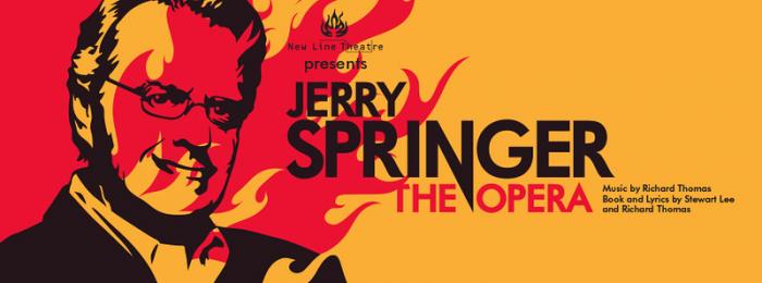 Jerry Springer: The Opera. Image by New Line Theatre, all rights reserved, used with permission.