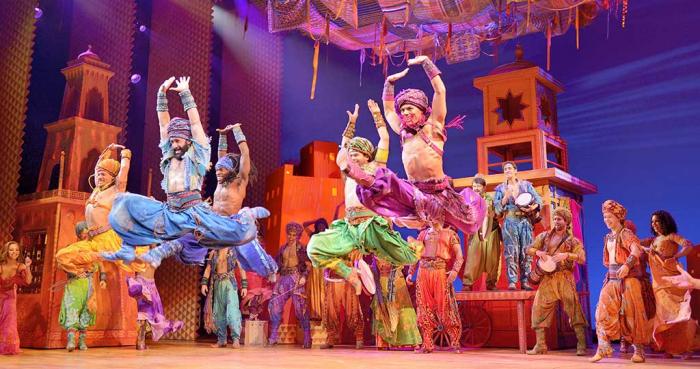 The excellent ensemble cast of Disney's "Aladdin" playing at the Fox Theatre Nov 7-25, 2018. Photo Credit: The Fabulous Fox Theatre