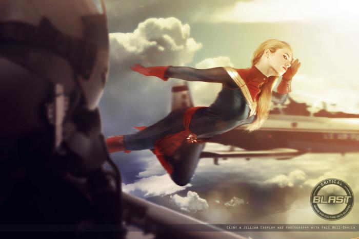 Captain Marvel Salutes - Florencia Sophen