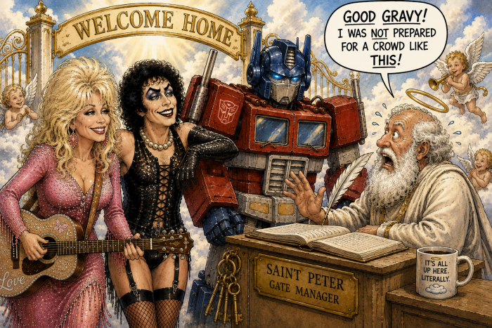Dolly Parton, Tim Curry, Peter Cullen