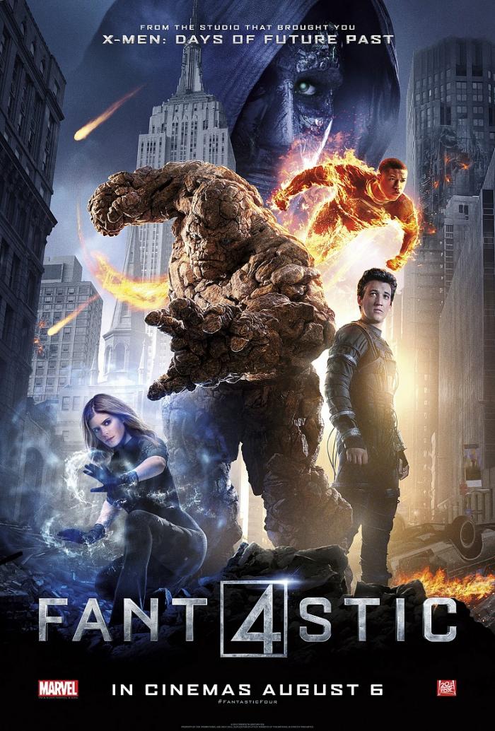 FANTASTIC FOUR opens Aug. 7, 2015. You have been warned.