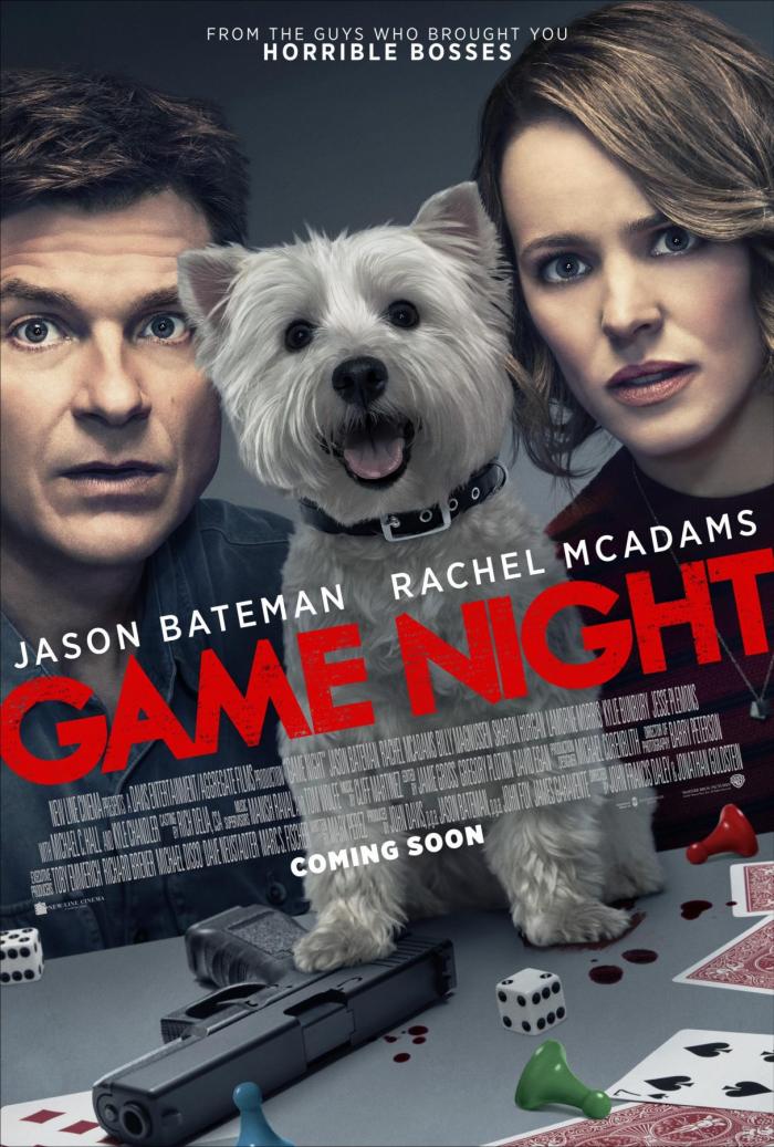 GAME NIGHT opens 2/23/18. 