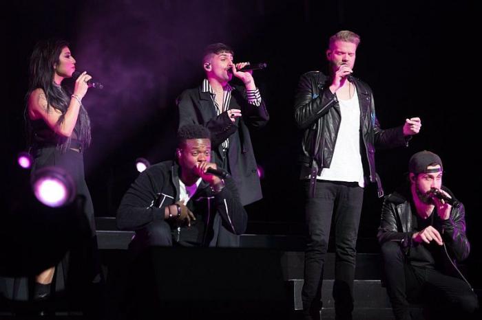 Pentatonix at the Fox Theatre, September 1, 2017. Photo Credit John Gitchoff, St. Louis Post Dispatch