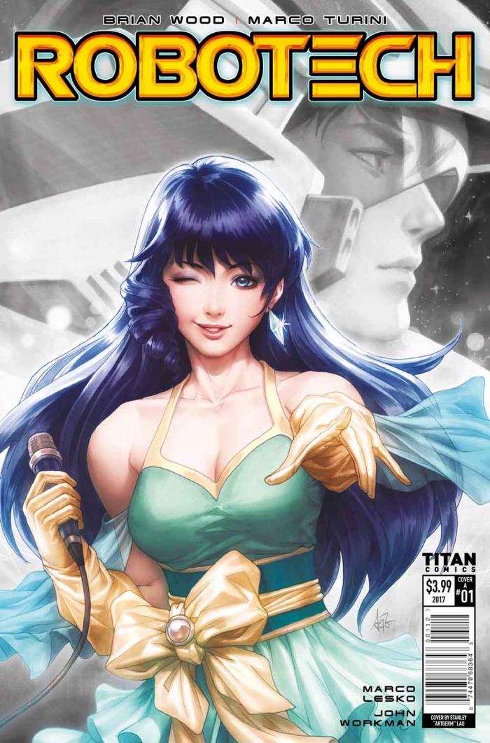 Robotech Artgerm cover