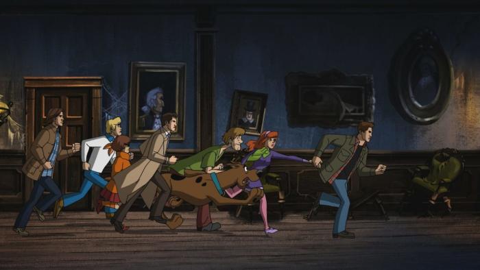 This game is a Scooby Doo chase scene