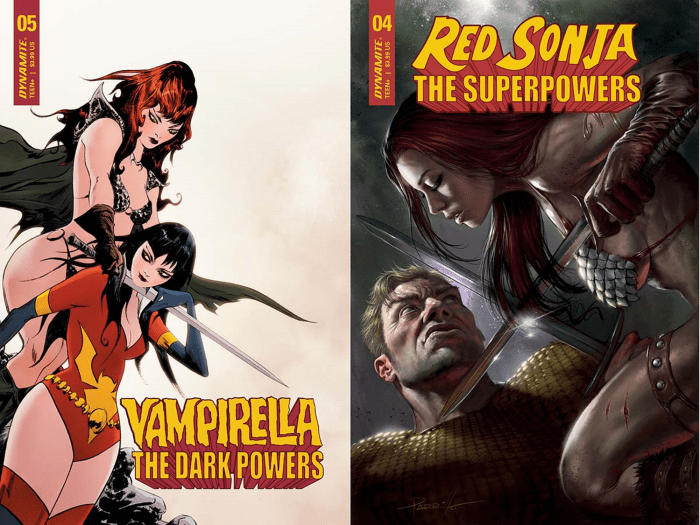 Vampirella Red Sonja Project Superpowers