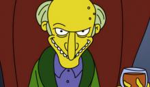 The Simpsons Mr Burns Harry Shearer Critical Blast