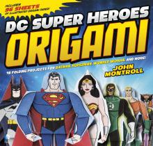 DC Superheroes Origami Superman Batman Wonder Woman Critical Blast