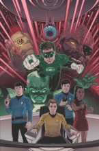 Star Trek Green Lanter Spectrum Warl IDW DC Comics Critical Blast