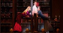 Kristen Beth Williams, Kevin Massey and Adrienne Eller in A GENTLEMAN'S GUIDE TO LOVE & MURDER. Photo Credit:Fox Theatre