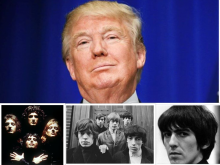 Donald Trump, Queen, Rolling Stones, George Harrison