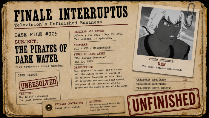 Case 005 - Pirates of Dark Water