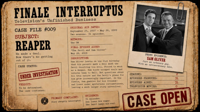 CASE 009: REAPER