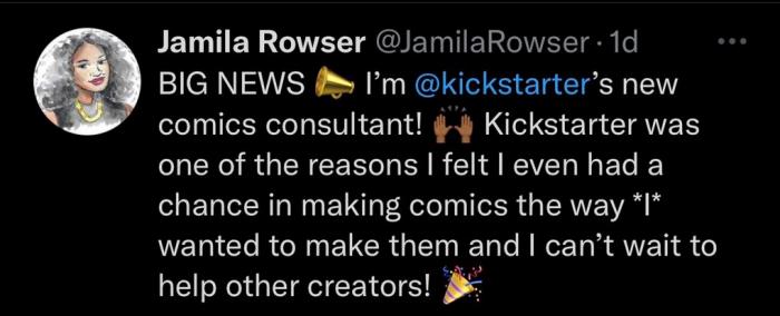 Jamila Rowser tweet