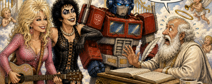Dolly Parton, Tim Curry, Peter Cullen