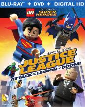 Justice League Legion of Doom LEGO Blu-ray DVD Critical Blast