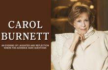 Carol Burnett was live at the Stiefel Theatre in St. Louis Nov. 8, 2018.