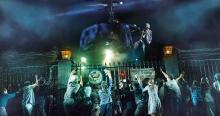 The Helicopter Scene during "Kim's Nightmare" in MISS SAIGON, Apr 23 - May 5, 2019 at the Fox Theatre, St .Louis. Photo Credit: Matthew Murphy and Johan Persson