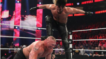 Rollins vs. Lesnar Cheap Pops Critical Blast